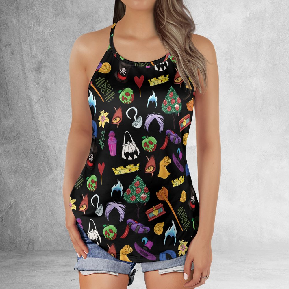 Criss Cross Tank Top - XVMKK41T -  - 2