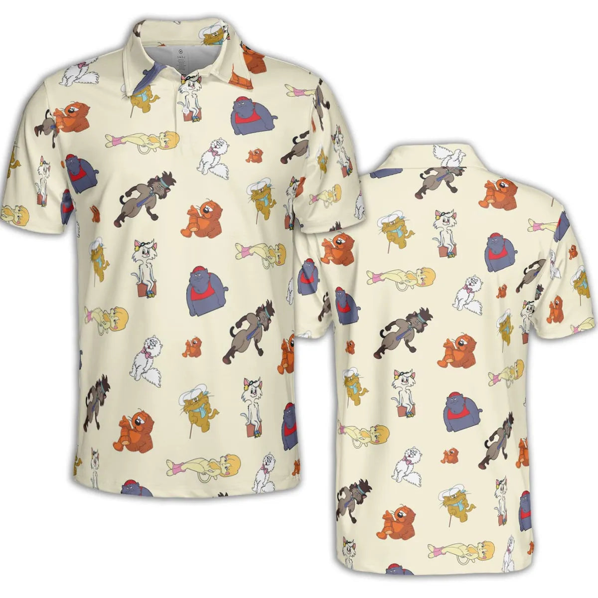 AOP Men/Women Polo Shirt - P1E9X6F1