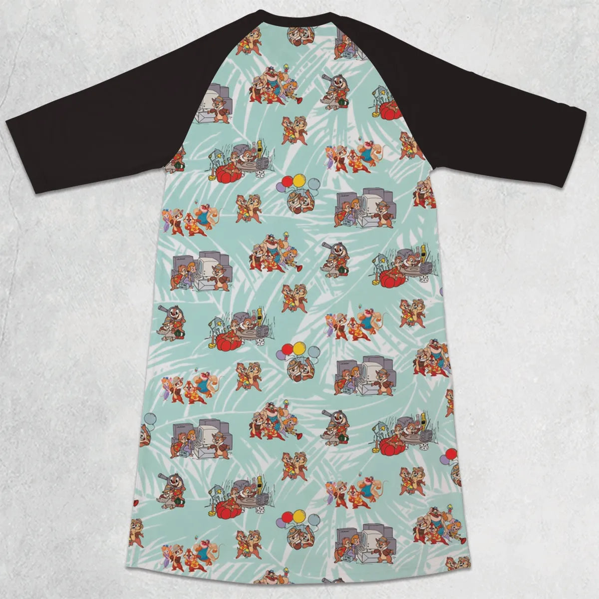 3/4 Sleeve Raglan Dress - 94TH9RCM