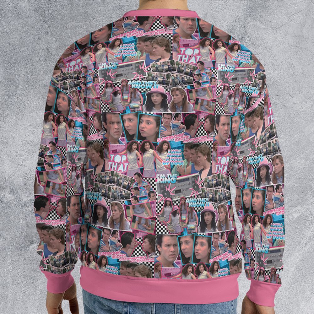 All-over Print Sweatshirt - B7K6ENGF -  - 2
