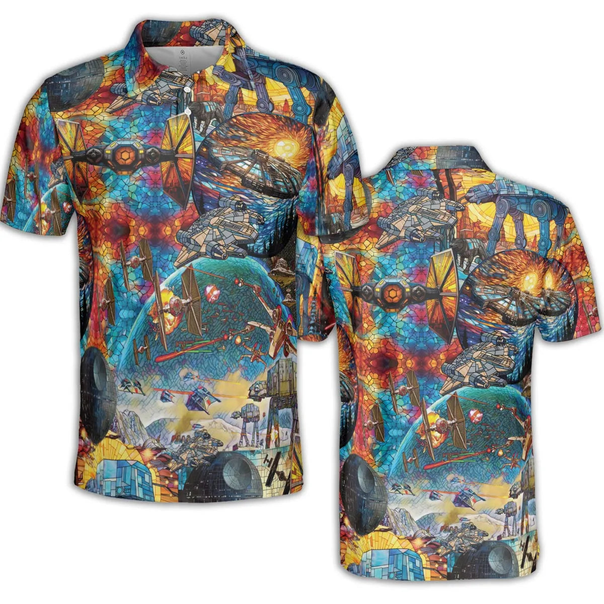 AOP Men/Women Polo Shirt - 9QSC2SVQ