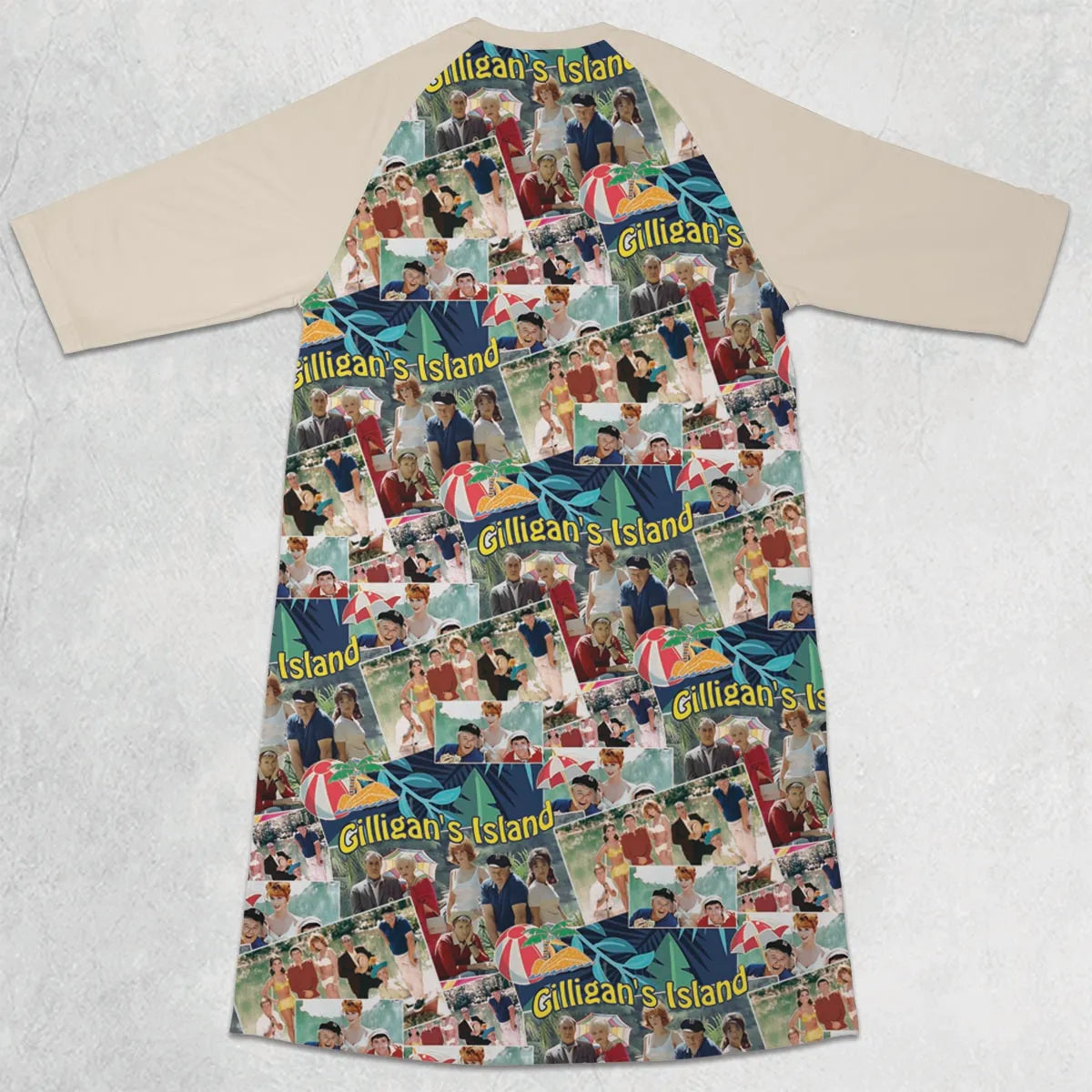 3/4 Sleeve Raglan Dress - CCU9212C