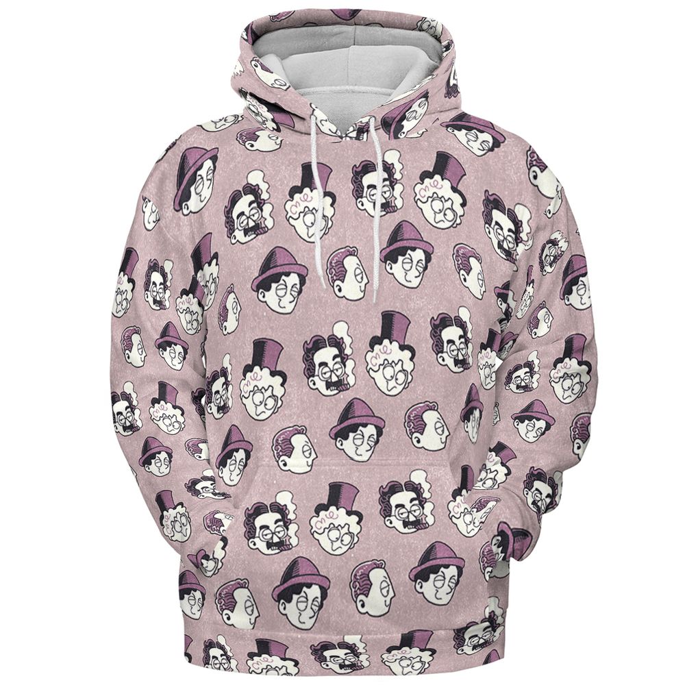 All-over Print Hoodie - 2TA7RWTQ -  - 2