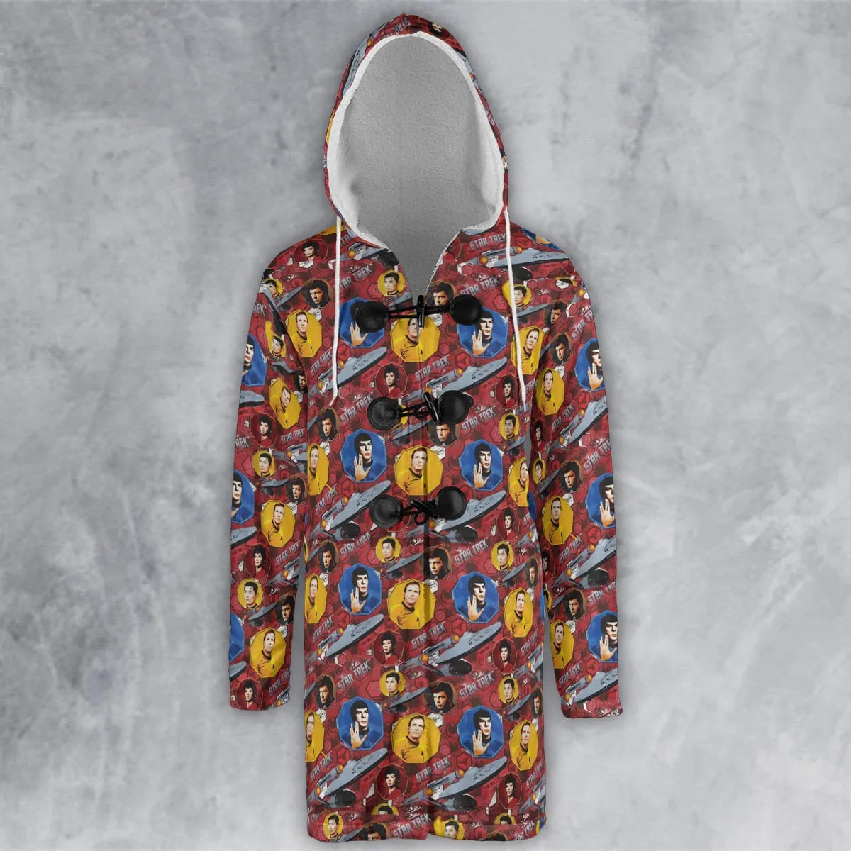 Hooded Cloak Coat - PAP6HCFN