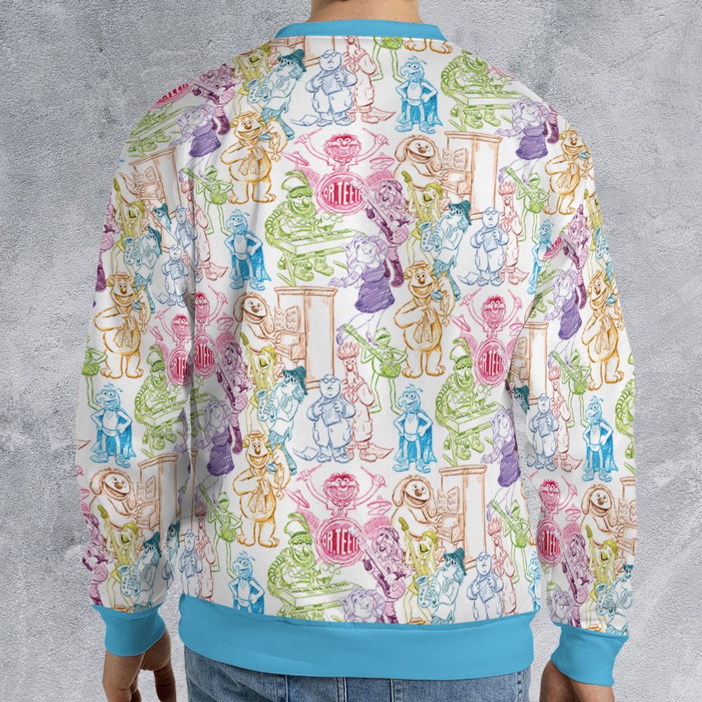 All-over Print Sweatshirt - TKM7EMM7 -  - 2