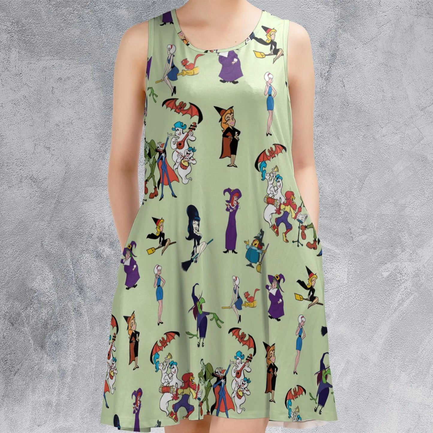 Sleeveless Dress - 7KNB8MJE