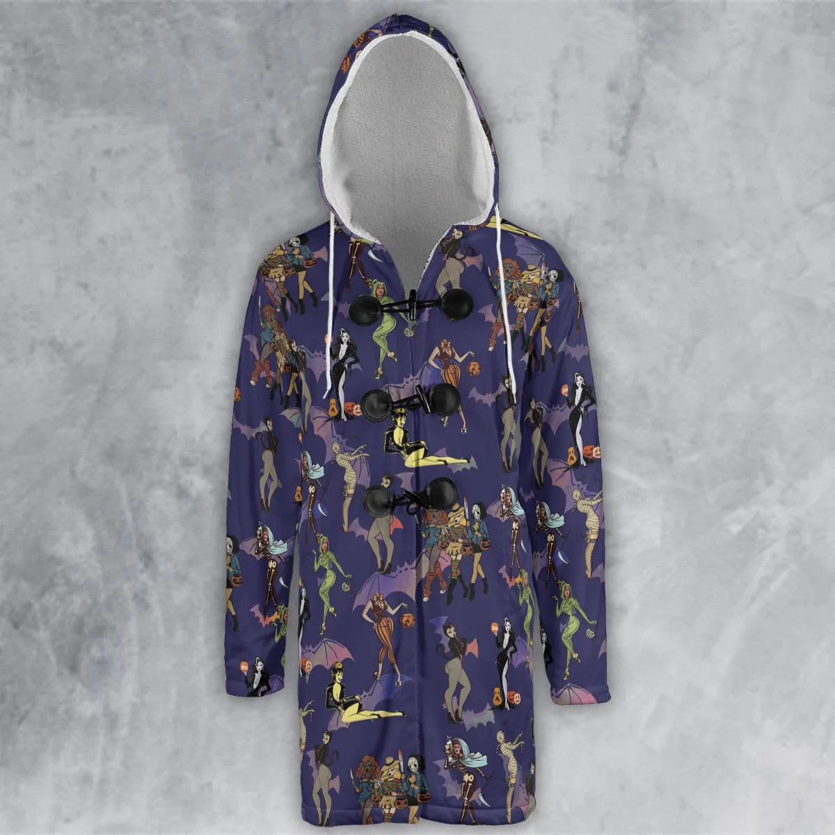 Hooded Cloak Coat - 72LBGPEZ