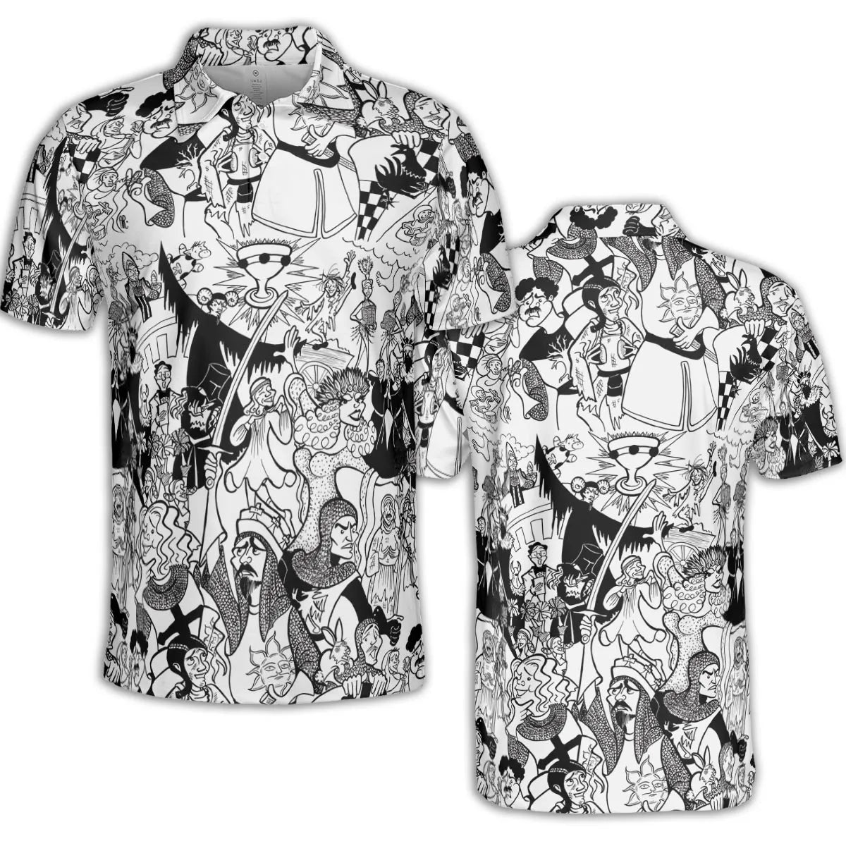 AOP Men/Women Polo Shirt - 2BB235YB
