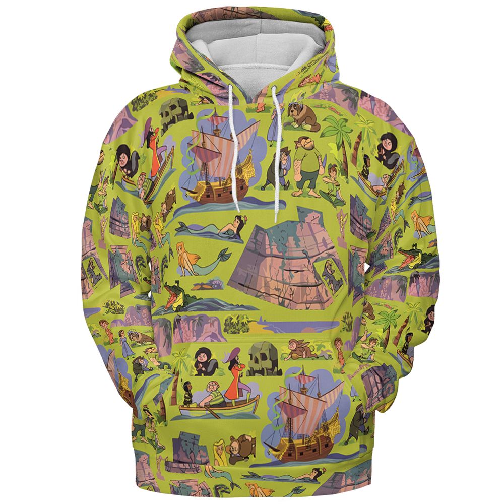All-over Print Hoodie - 4KY7JQFM -  - 2