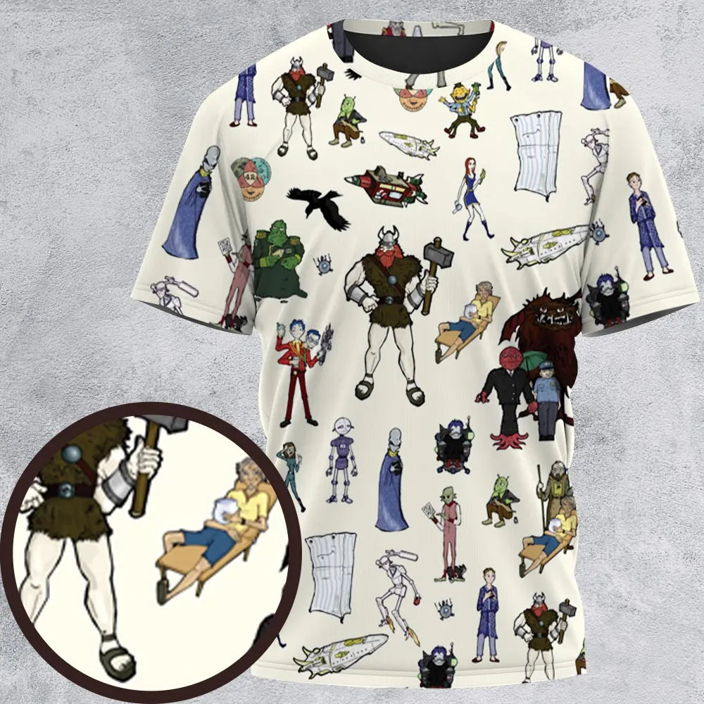 All-Over Print Unisex T-Shirt - 2SMR33B5