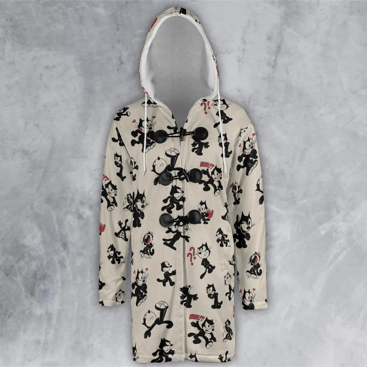 Hooded Cloak Coat - QGRAL7NR