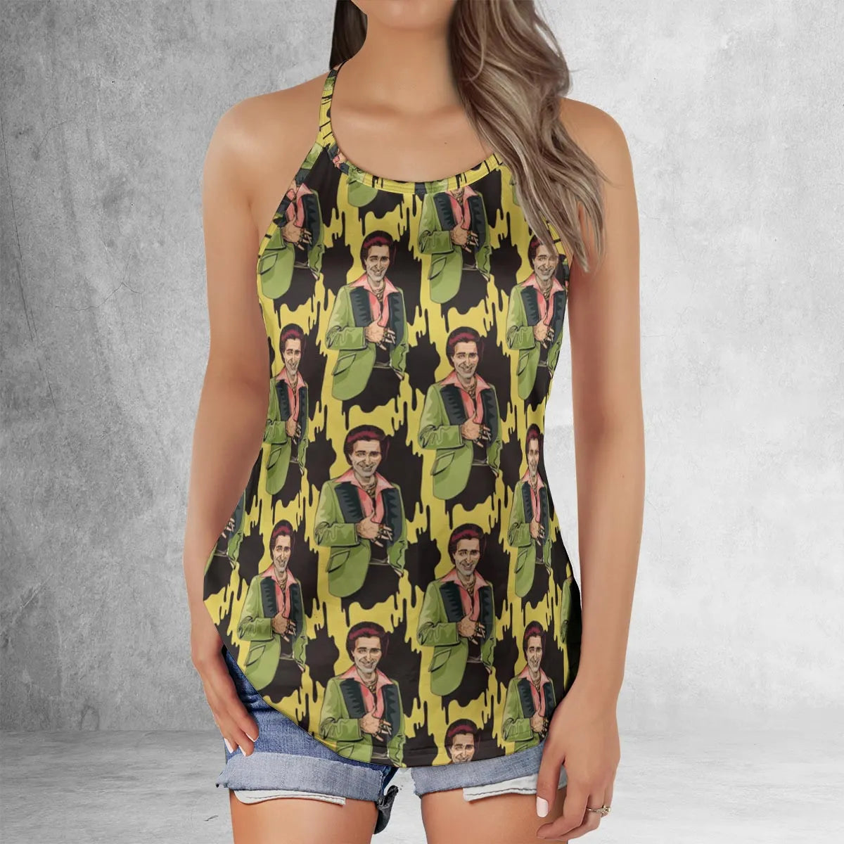 Criss Cross Tank Top - VM8TQLFK