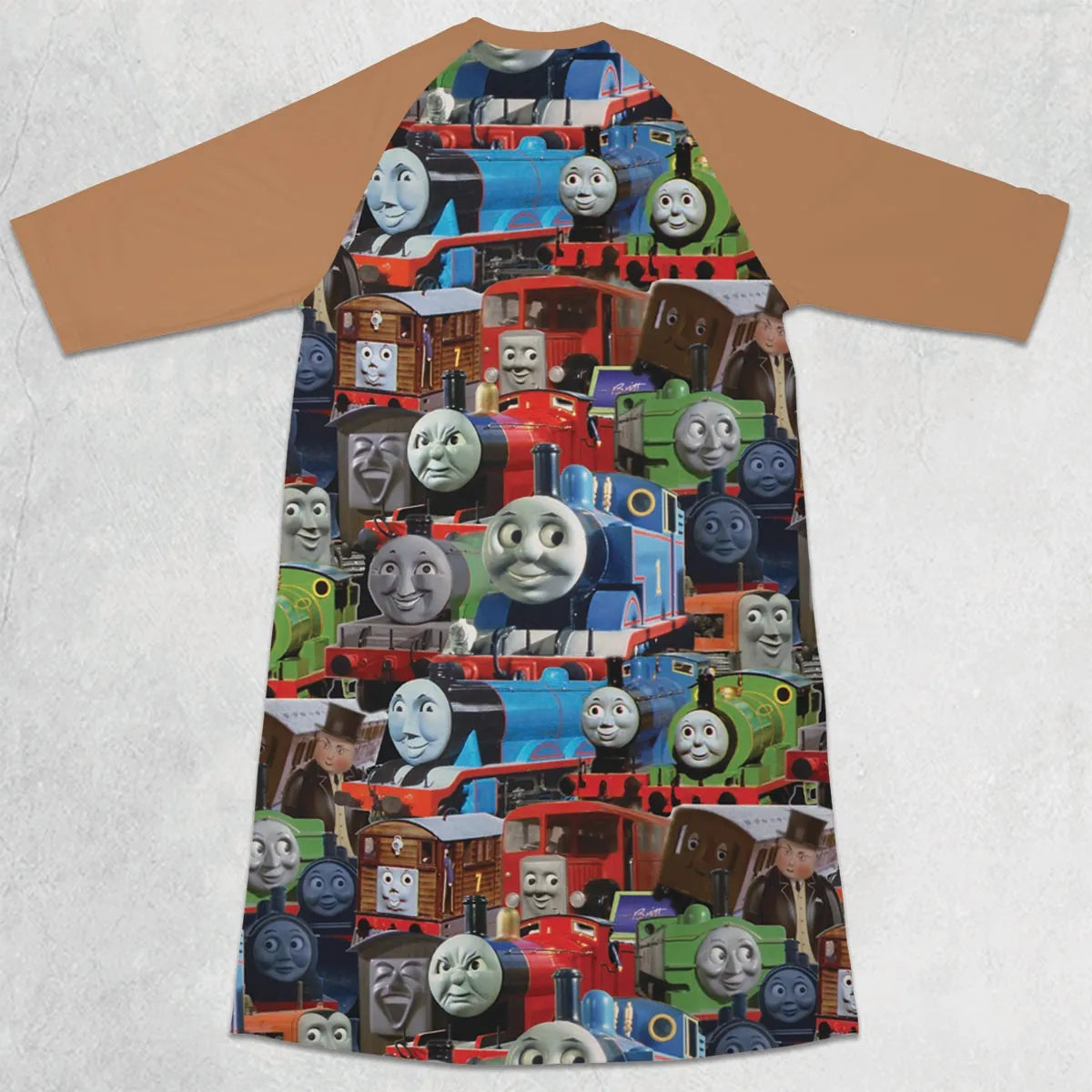 3/4 Sleeve Raglan Dress - 51HC6BT3