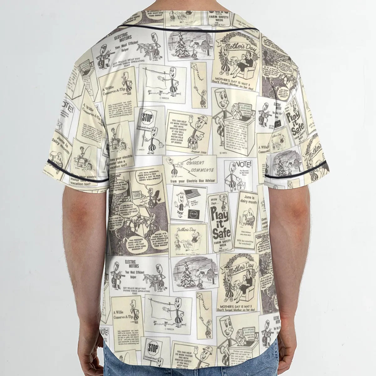 Unisex Baseball Jersey - 2KL9QBM4