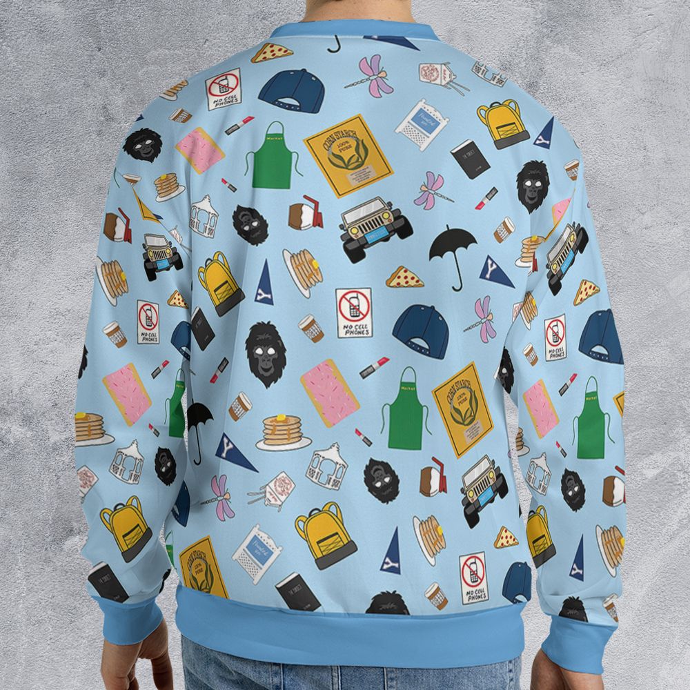 All-over Print Sweatshirt - V8Q1YQB1 -  - 2