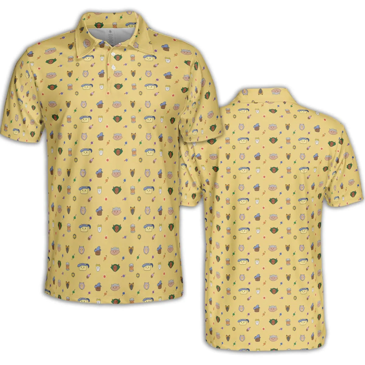 AOP Men/Women Polo Shirt - U83ZDD2D