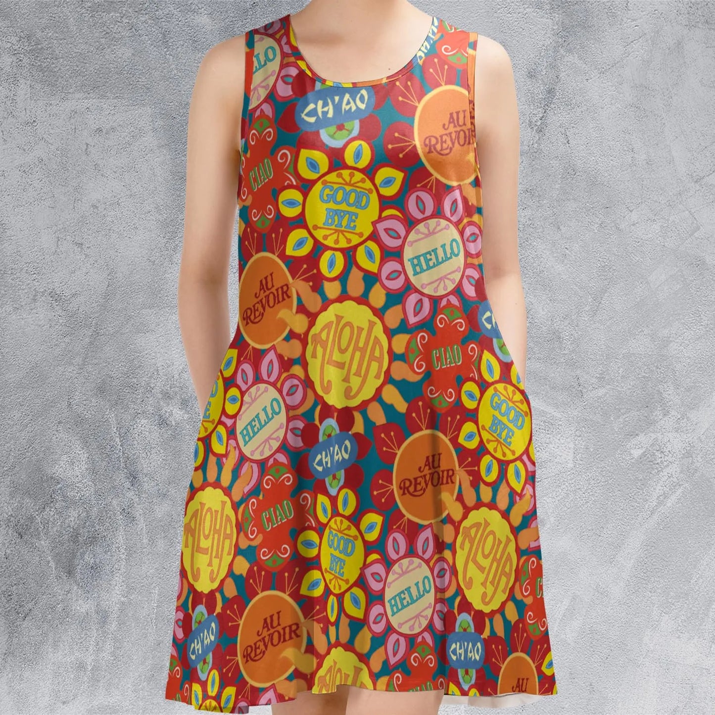 Sleeveless Dress - U5WVLYPD