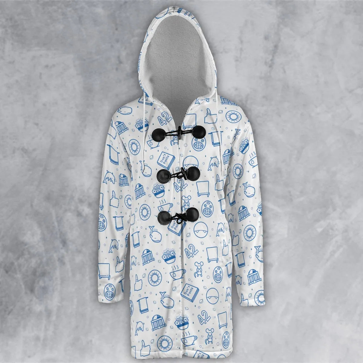 Hooded Cloak Coat - 6ATGR439