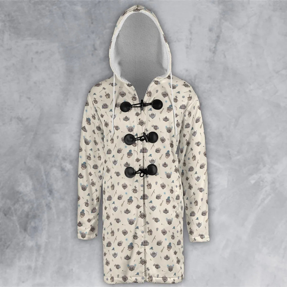 Hooded Cloak Coat - Y4RT32BF