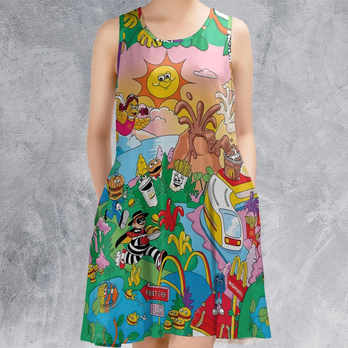 Sleeveless Dress - HD77FRQN