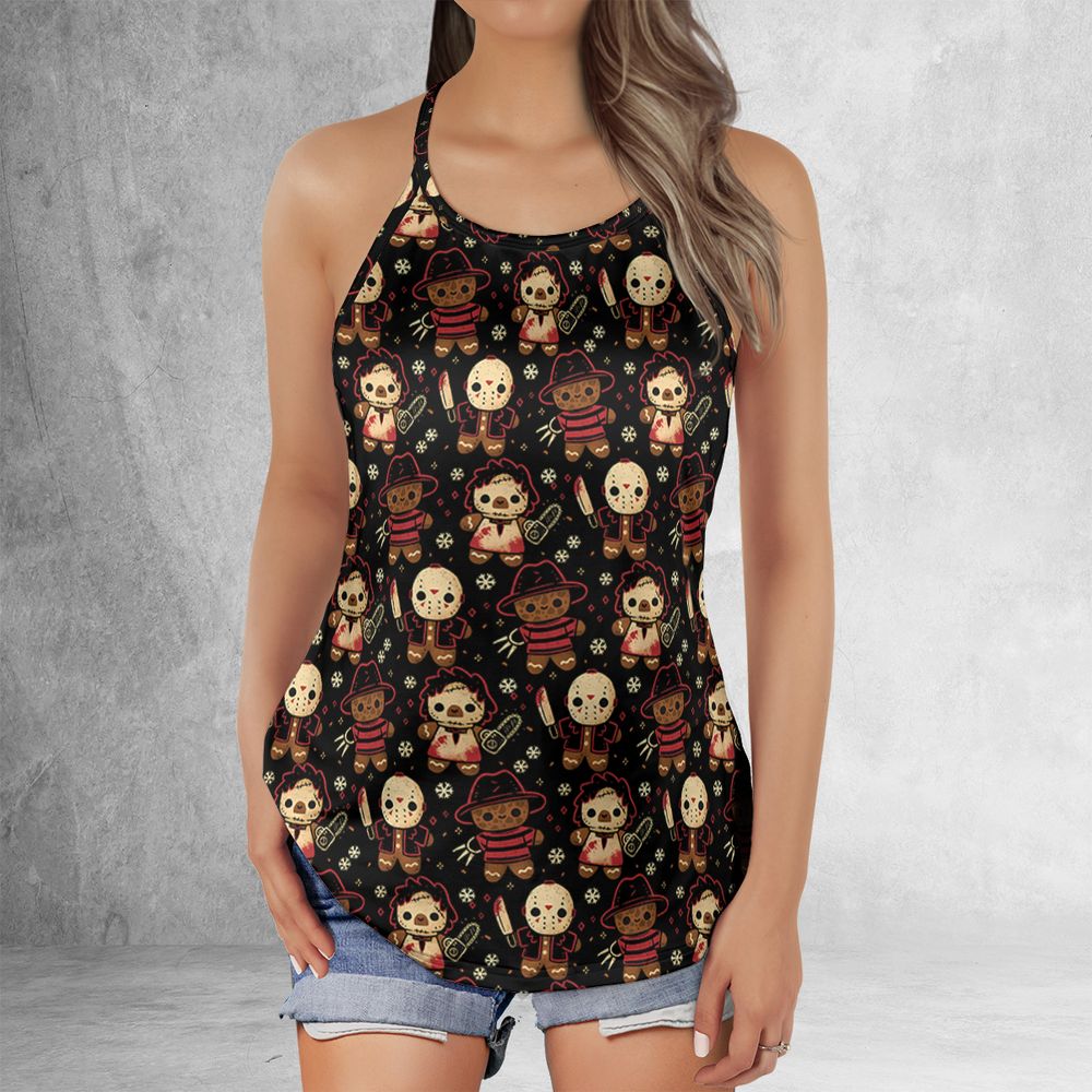 Criss Cross Tank Top - NMUFD6L4 -  - 2