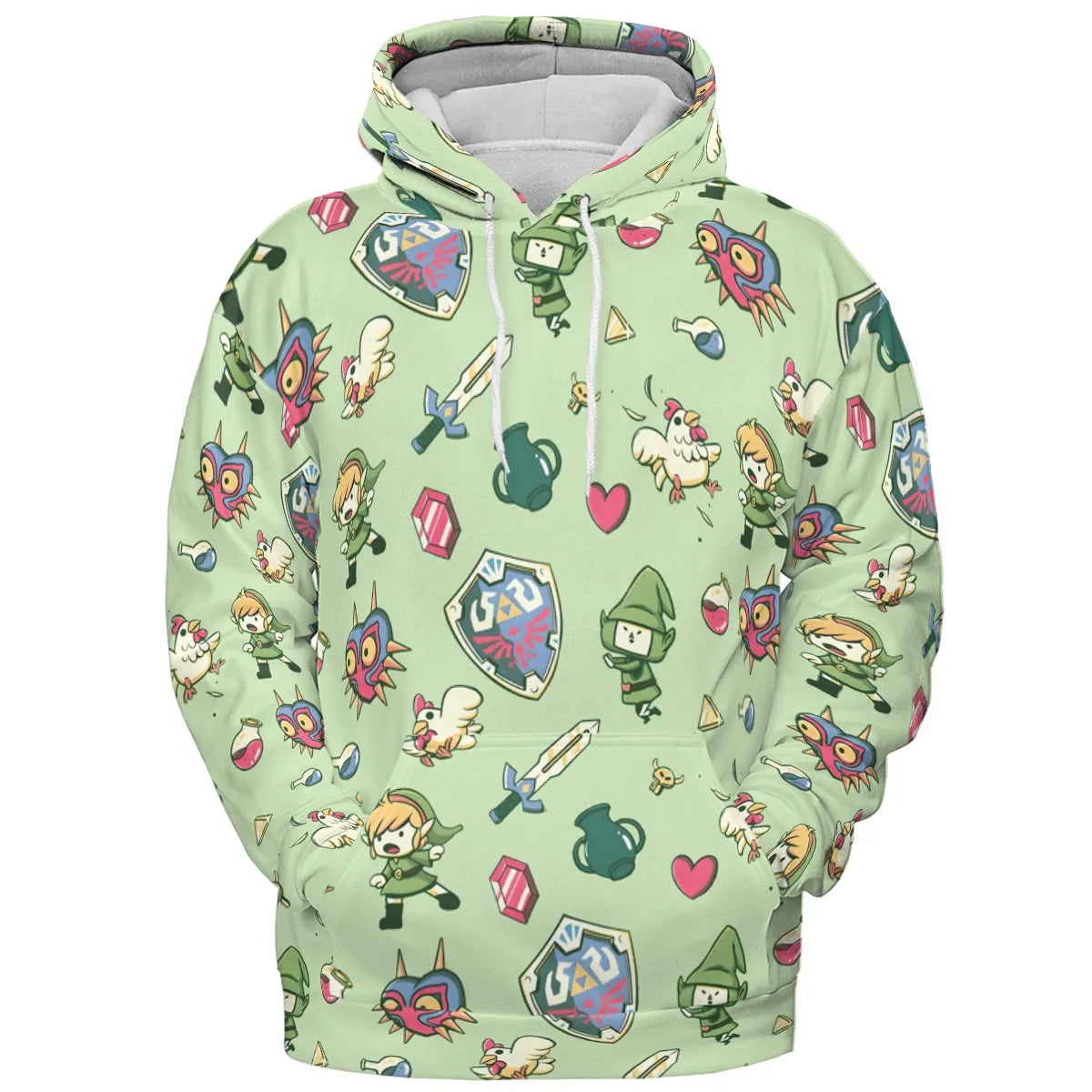 All-over Print Hoodie - R68JYPED