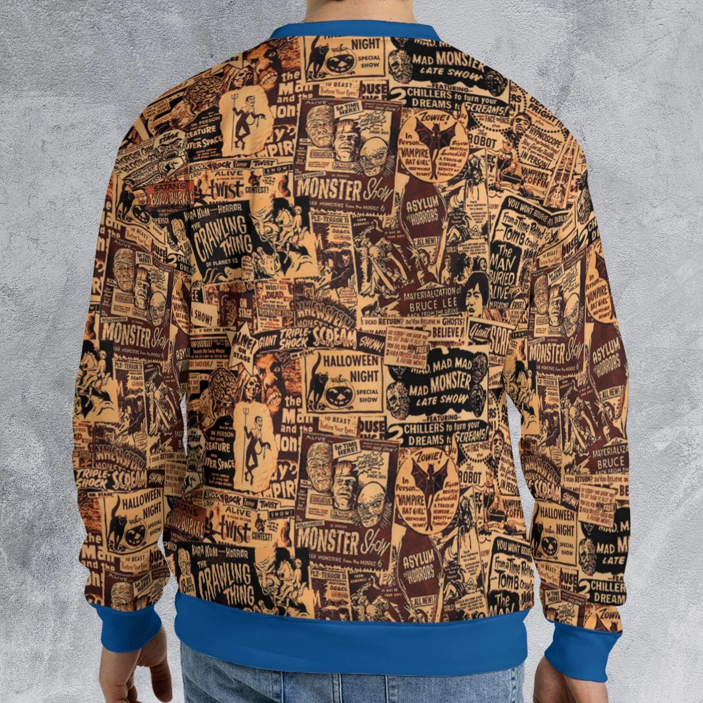 All-over Print Sweatshirt - XHRCNXSE