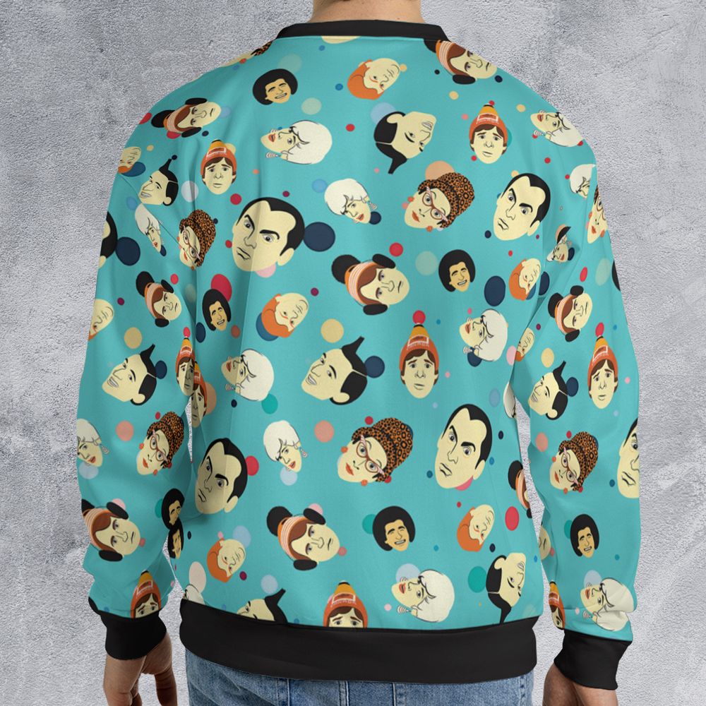 All-over Print Sweatshirt - 9JU2TNZQ -  - 2