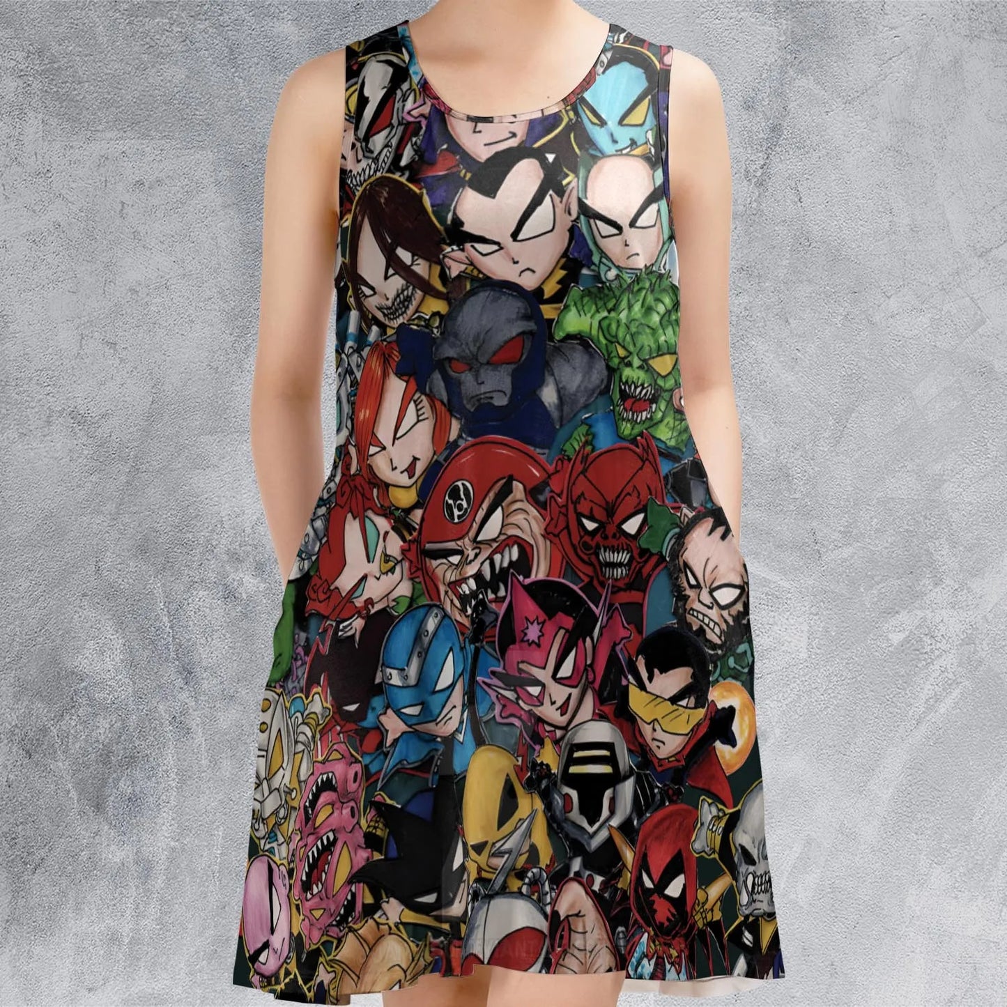 Sleeveless Dress - XV64YTPV