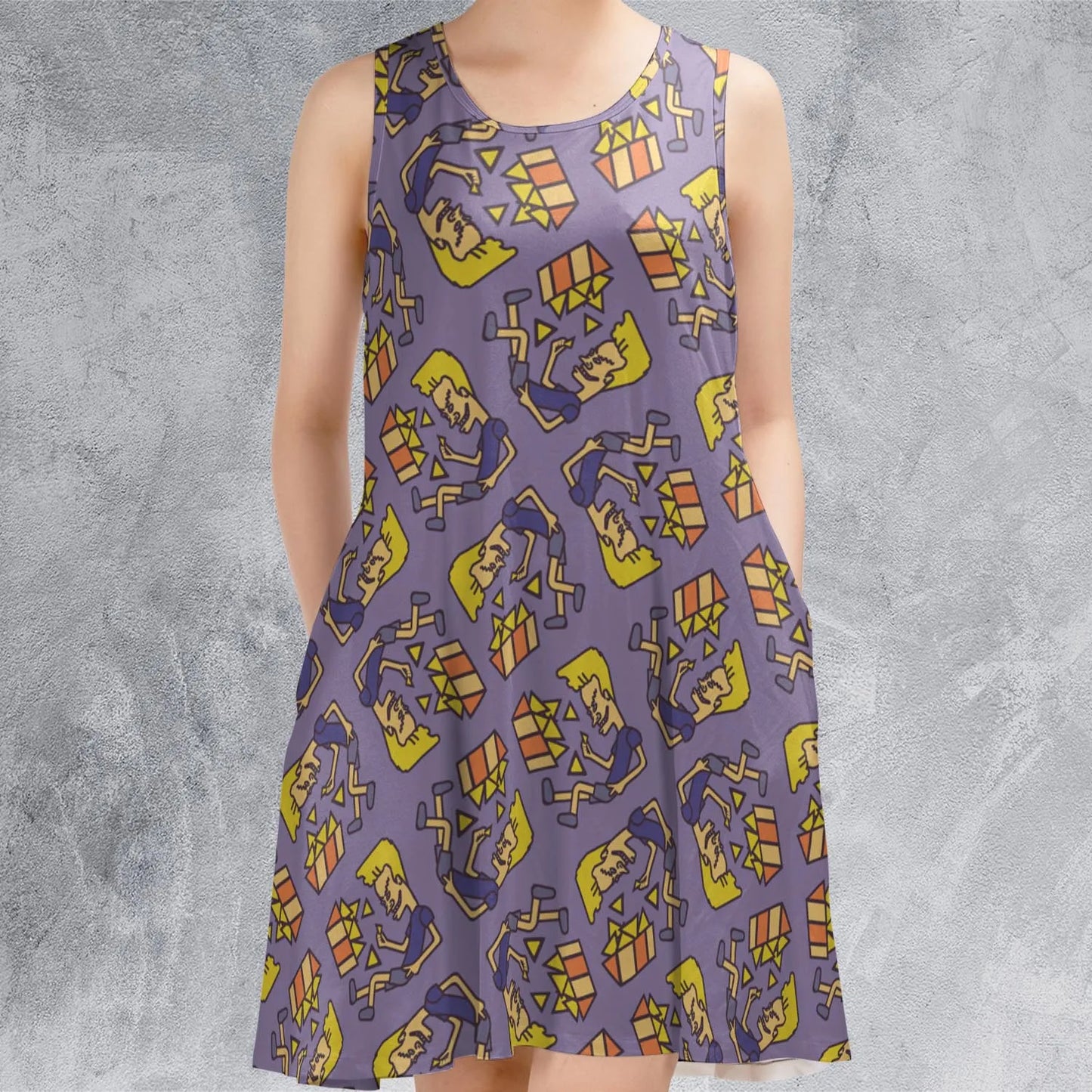 Sleeveless Dress - L4GMRQ1D