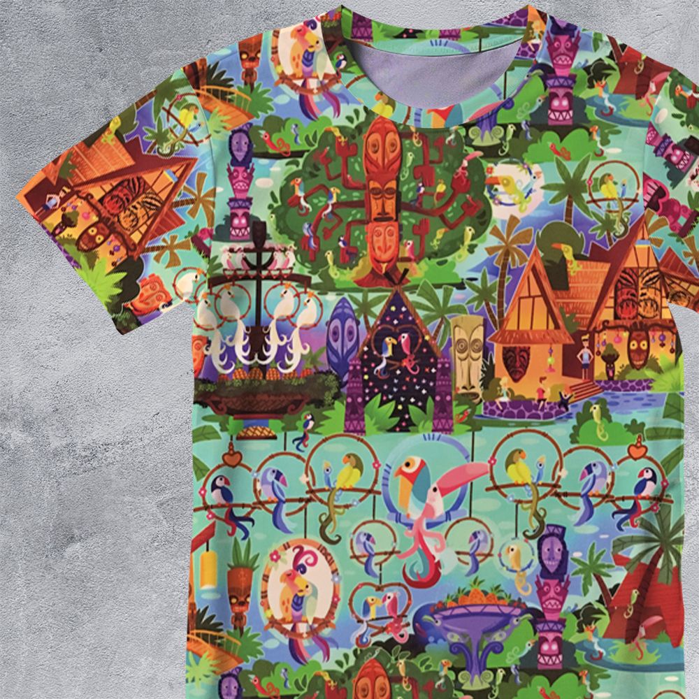 All-Over Print Unisex T-Shirt - EH777FVN -  - 2