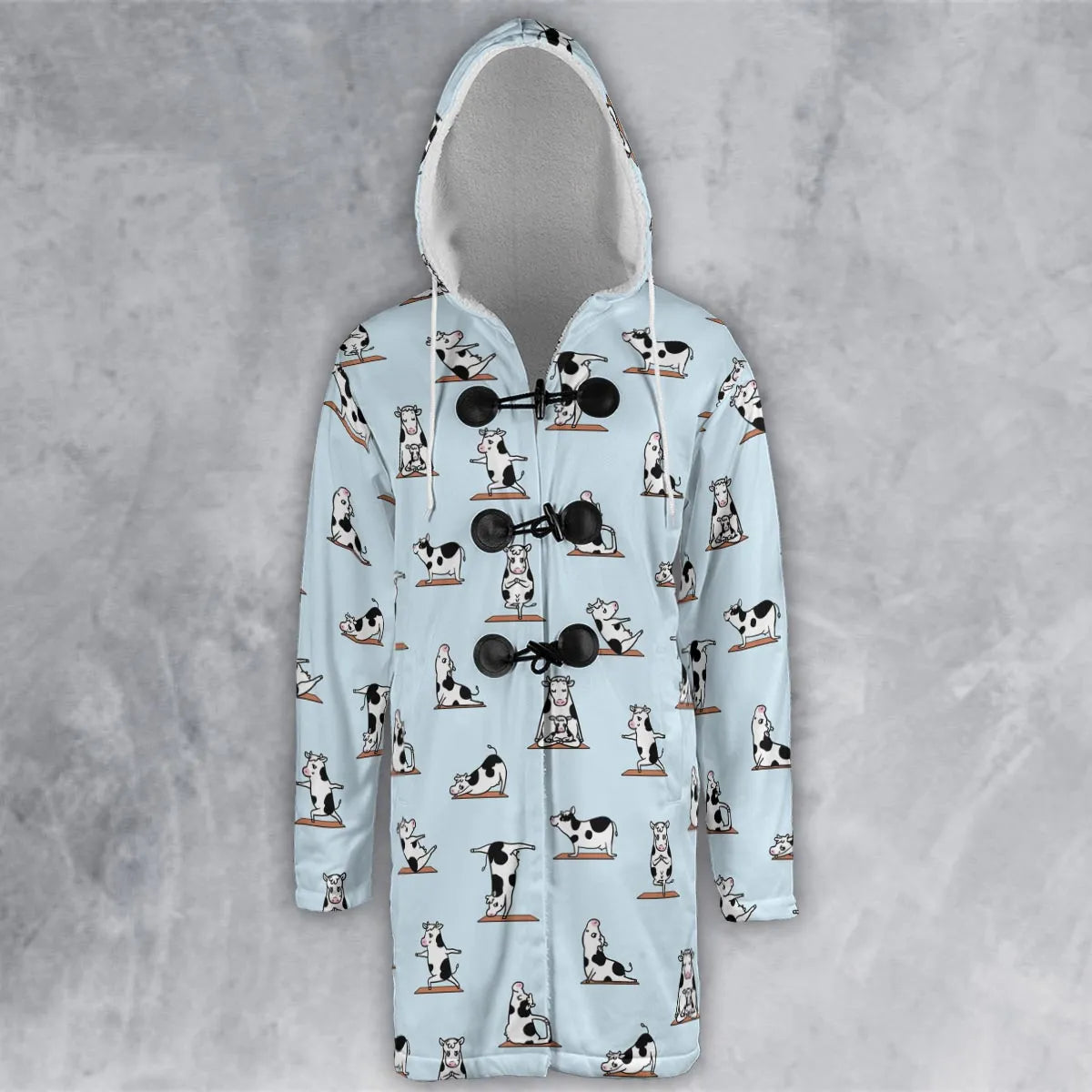 Hooded Cloak Coat - 2V17GSM6