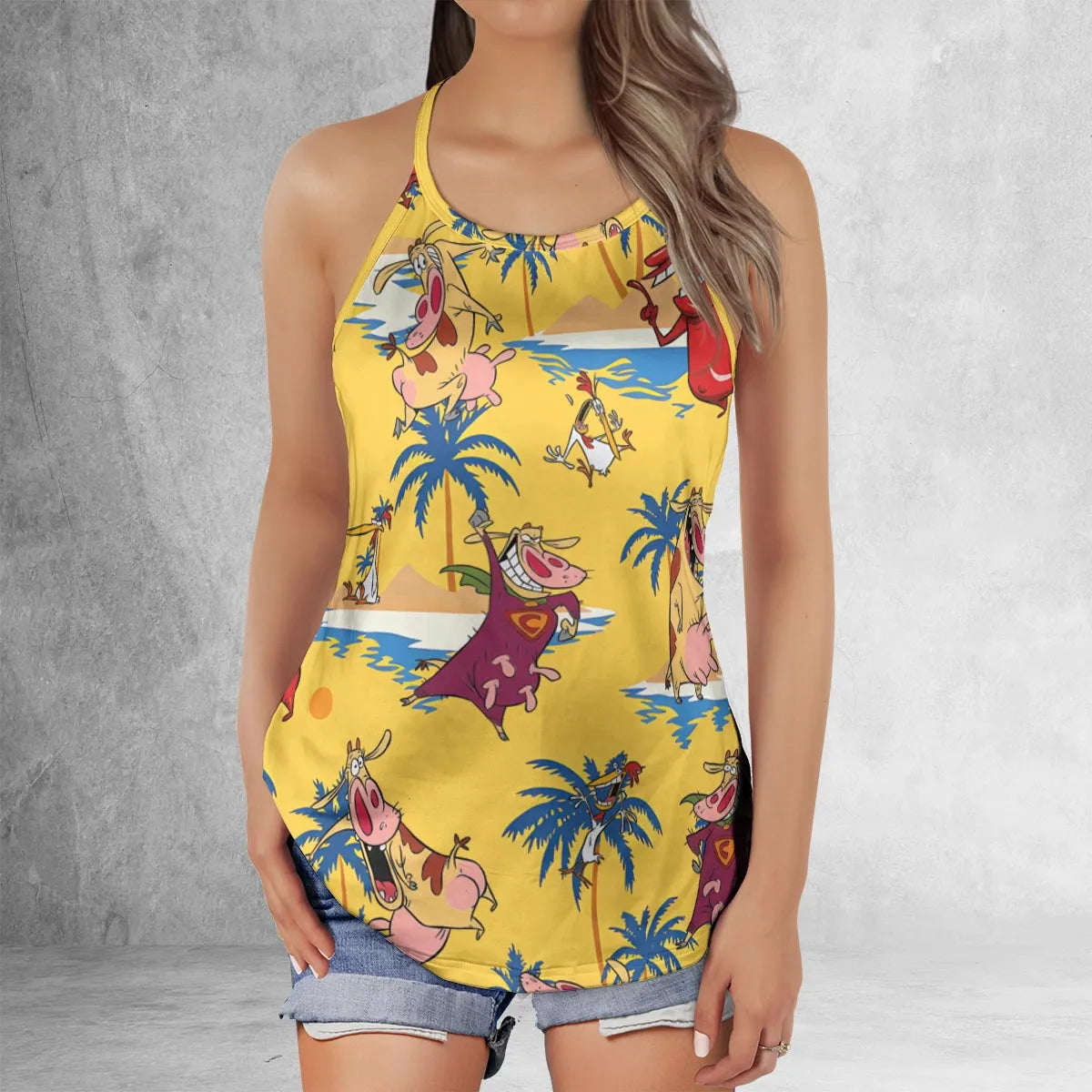 Criss Cross Tank Top - T1DLVHEX