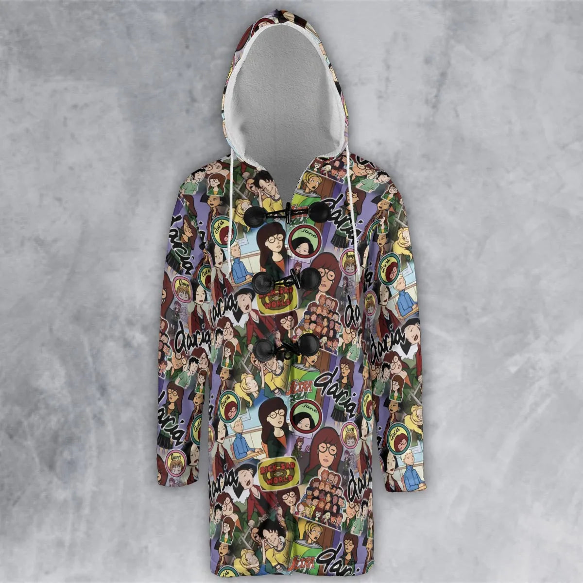 Hooded Cloak Coat - B2GYTEM9