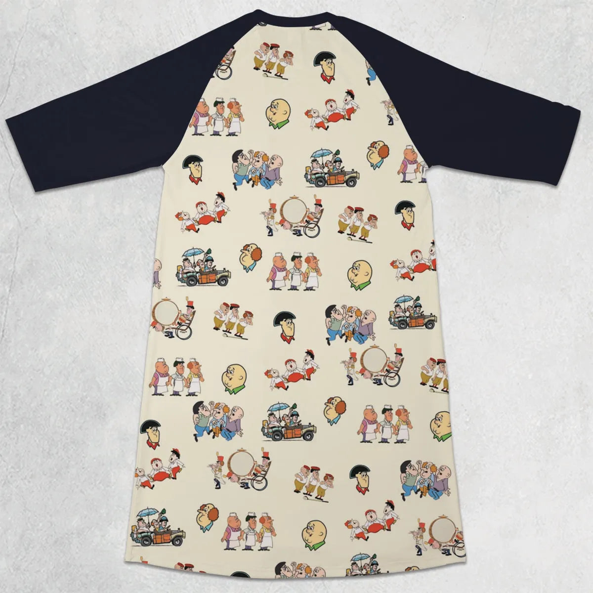 3/4 Sleeve Raglan Dress - CGL7GMU7