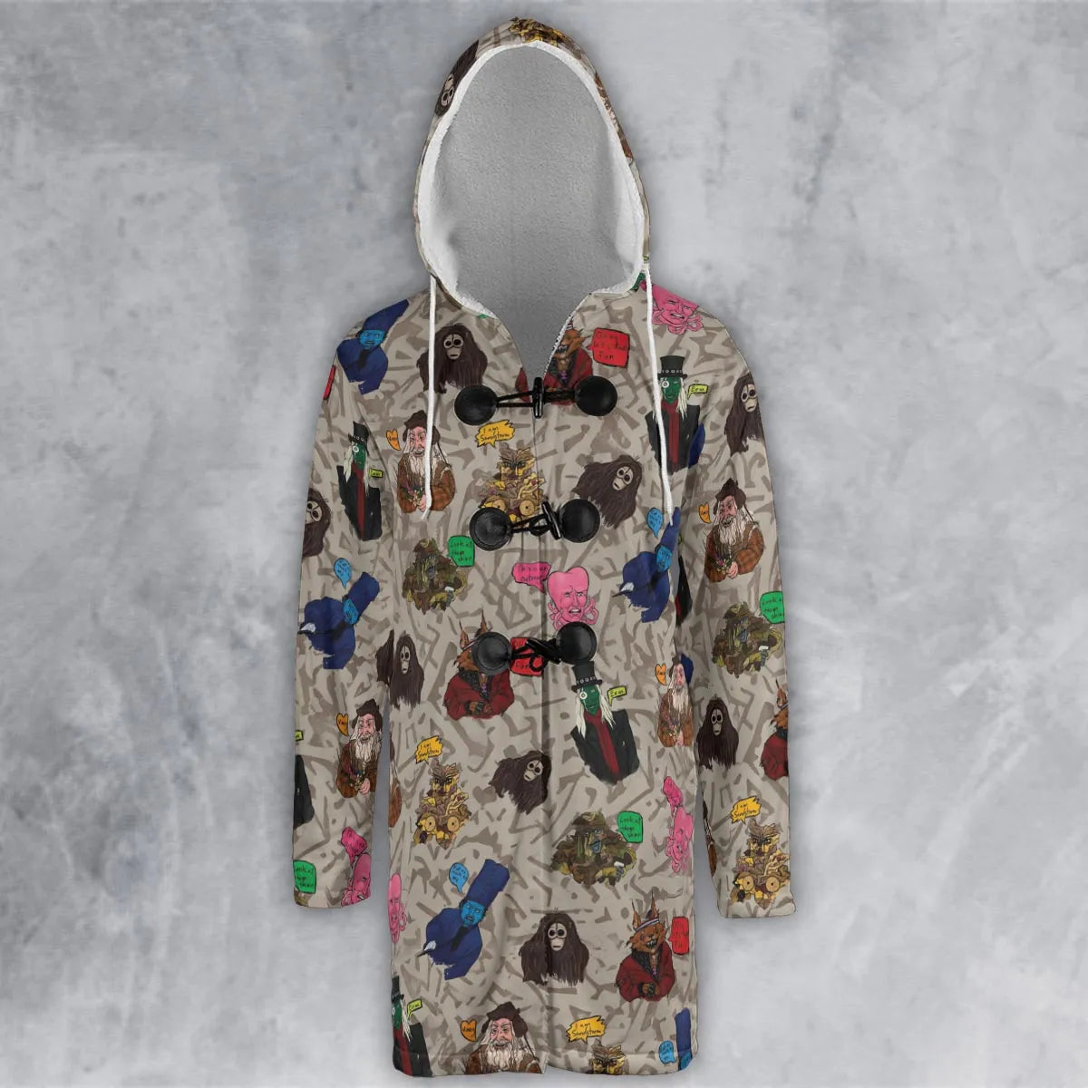 Hooded Cloak Coat - Z6S86USB