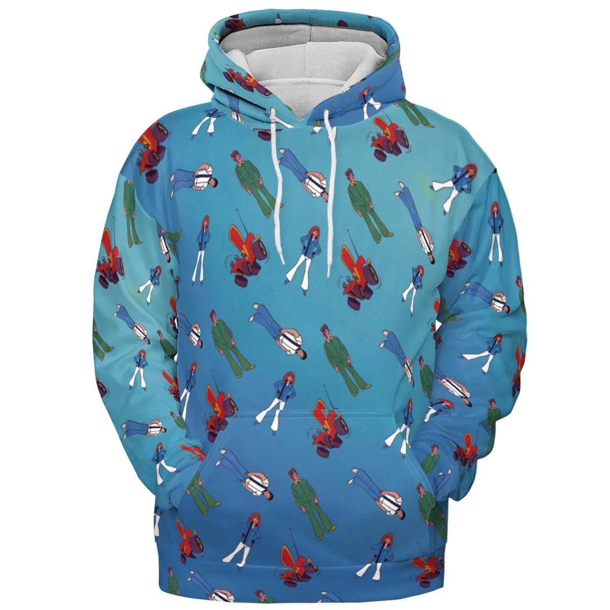 All-over Print Hoodie - 3757L4ZN