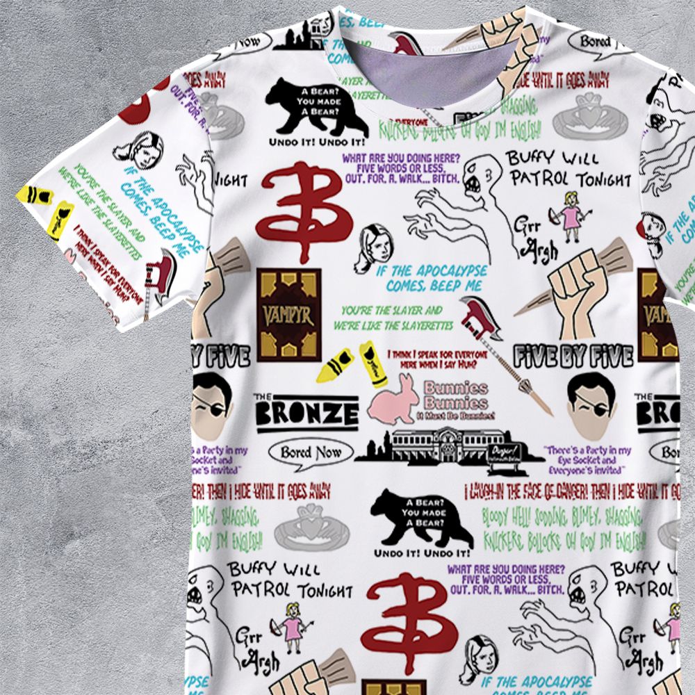 All-Over Print Unisex T-Shirt - ZAK1CC2W -  - 2