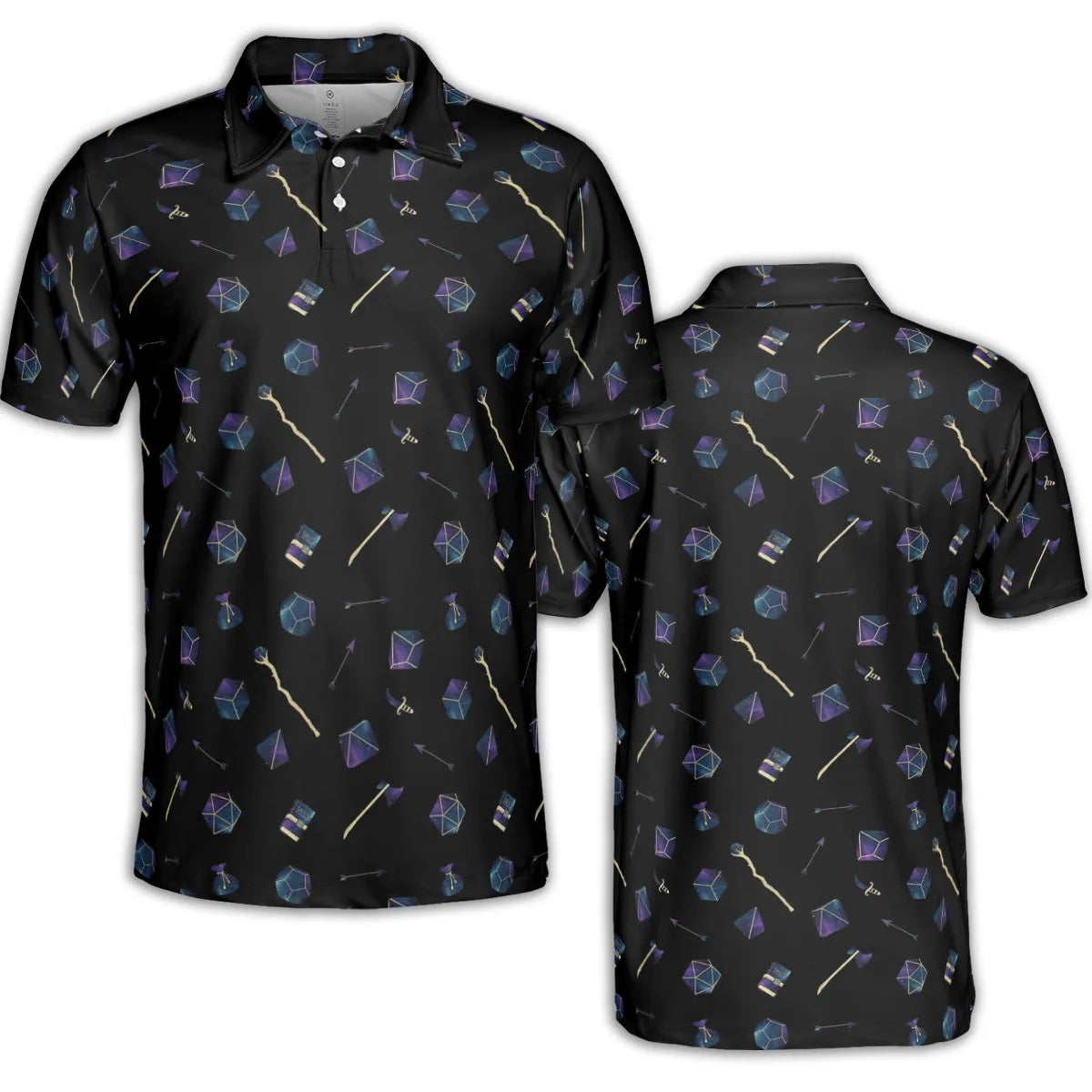 AOP Men/Women Polo Shirt - 79P4TC3R