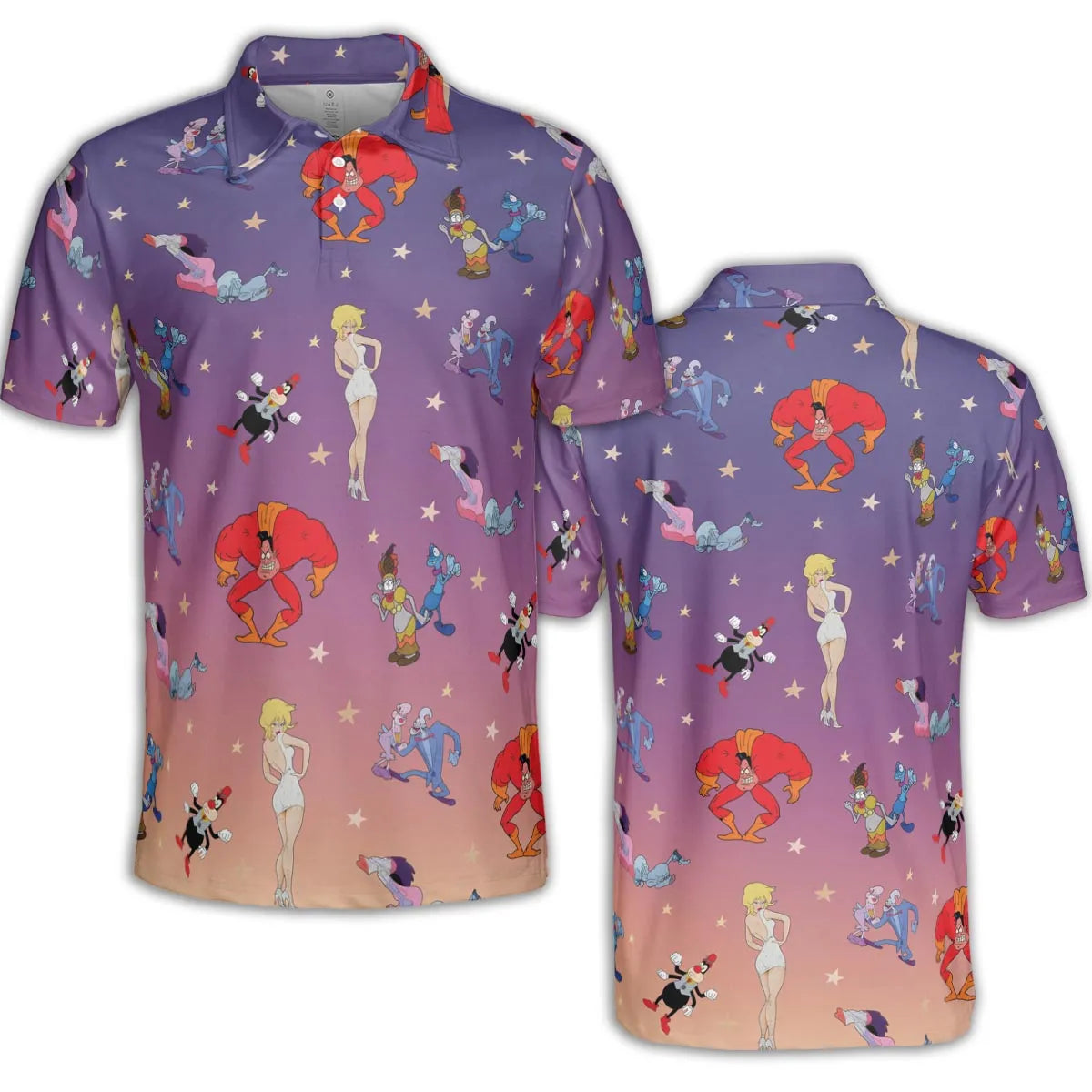AOP Men/Women Polo Shirt - RVFX7E5C