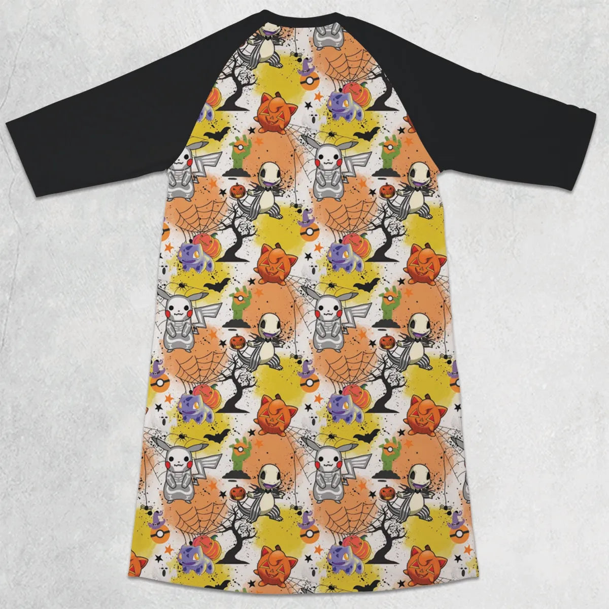 3/4 Sleeve Raglan Dress - L2CL5APM