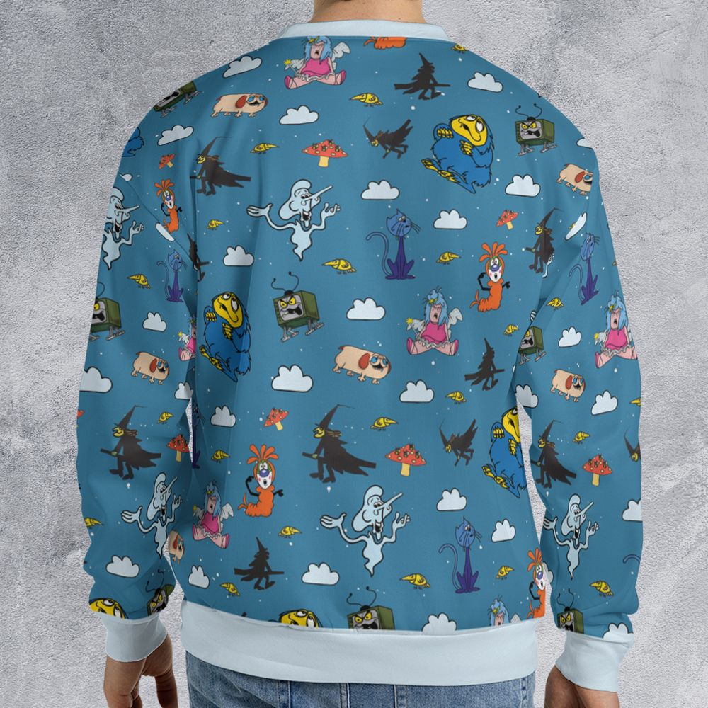 All-over Print Sweatshirt - KWEMAWUL -  - 2