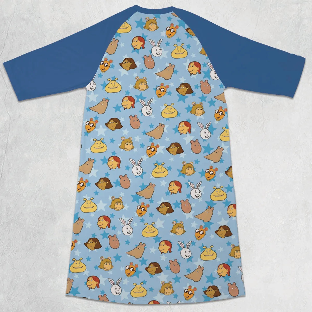 3/4 Sleeve Raglan Dress - YZR2GKWH