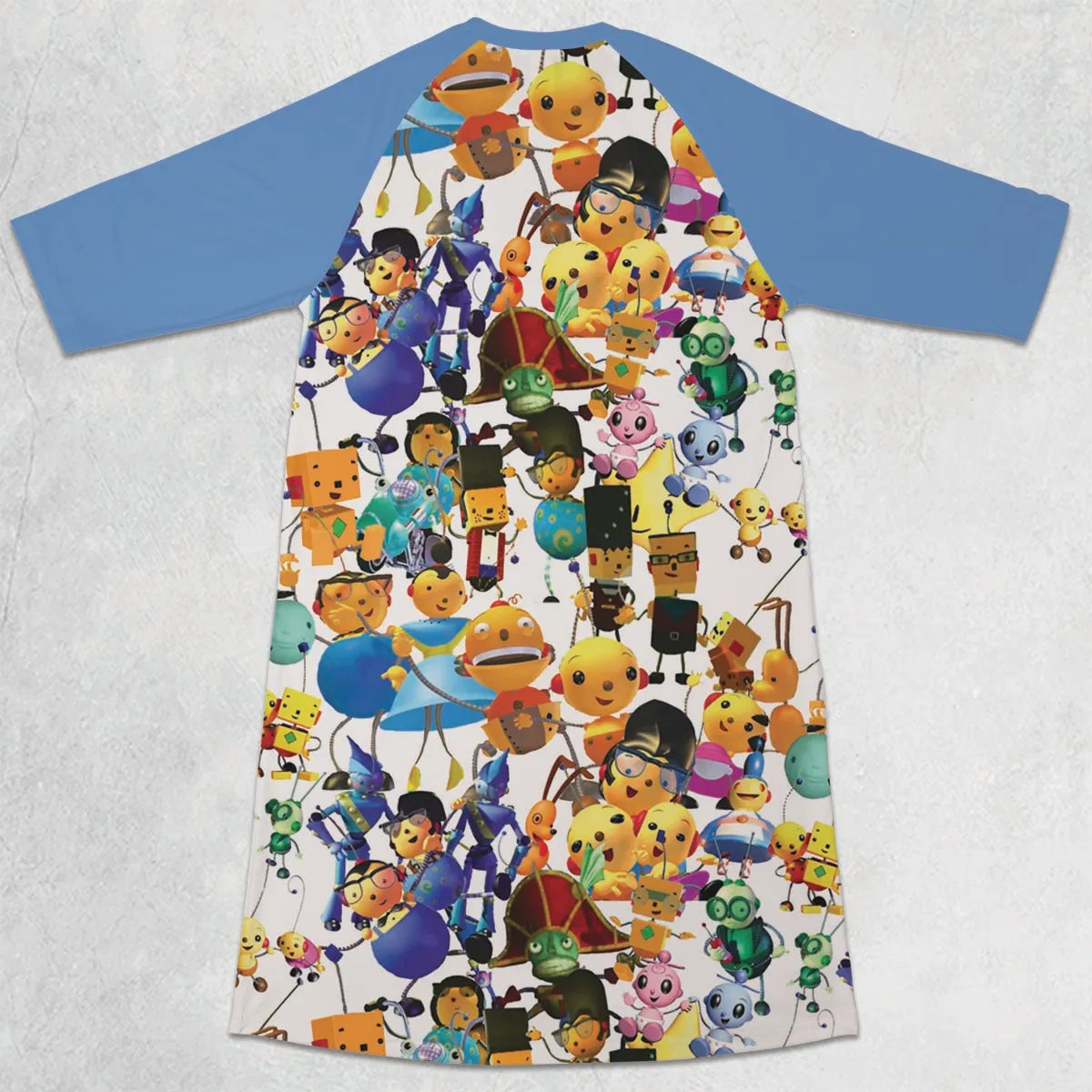 3/4 Sleeve Raglan Dress - CM5PYBAR