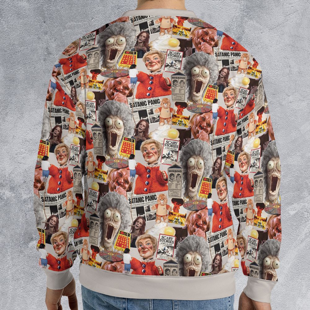 All-over Print Sweatshirt - WUMZVMTA -  - 2