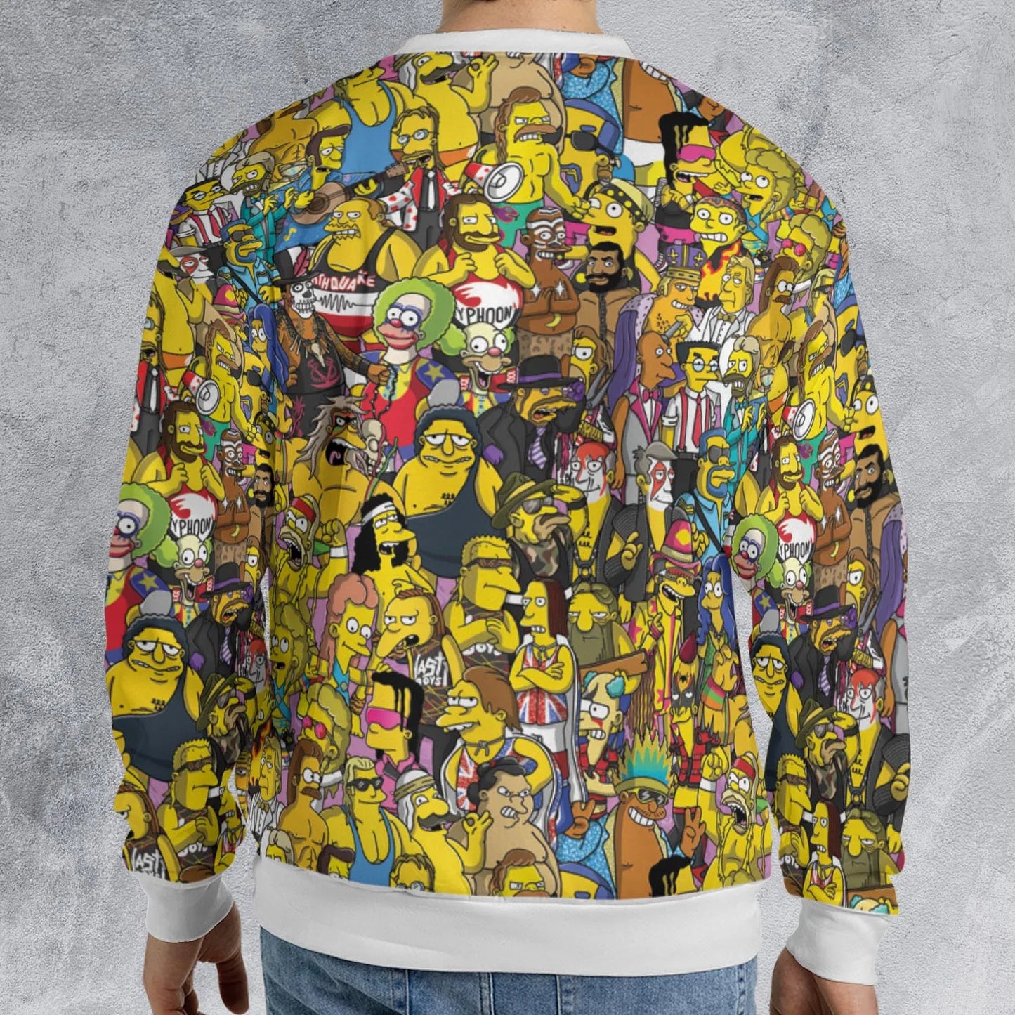 All-over Print Sweatshirt - EFSDB816