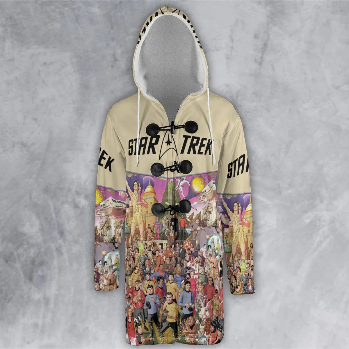 Hooded Cloak Coat - WE5Y8TUA