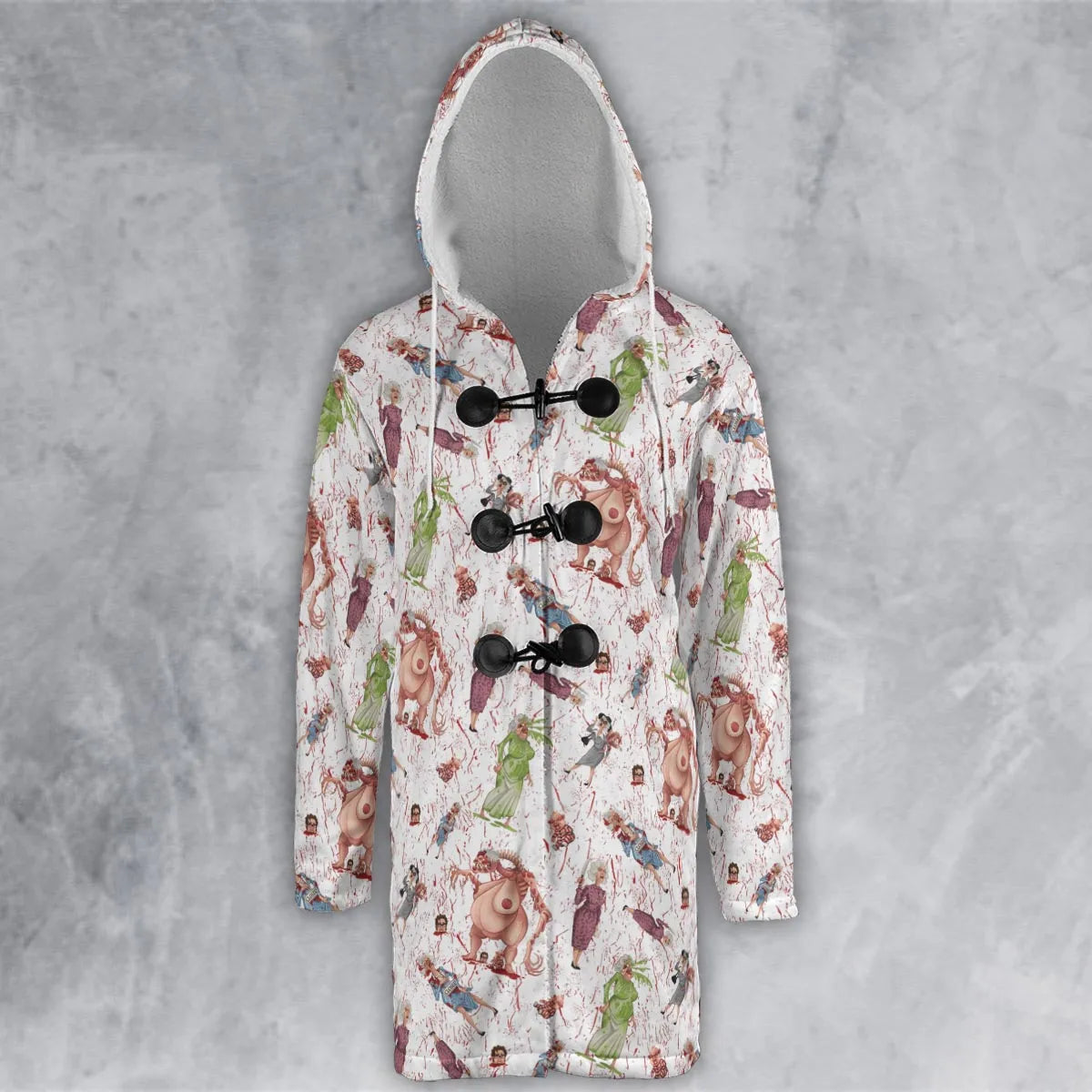 Hooded Cloak Coat - DV4DSWRV