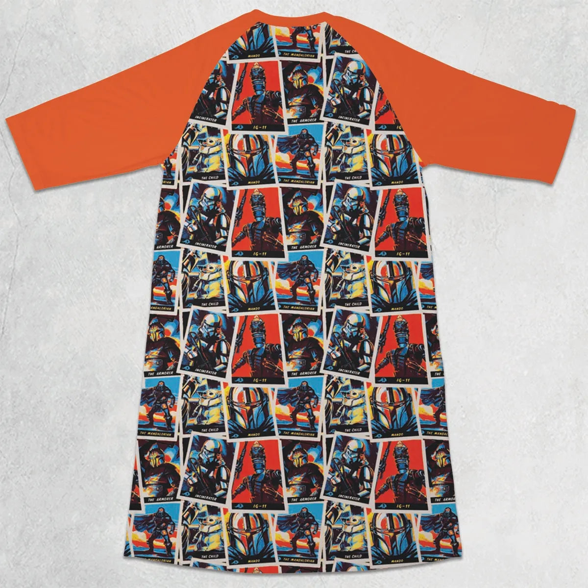 3/4 Sleeve Raglan Dress - MT5JQAUH