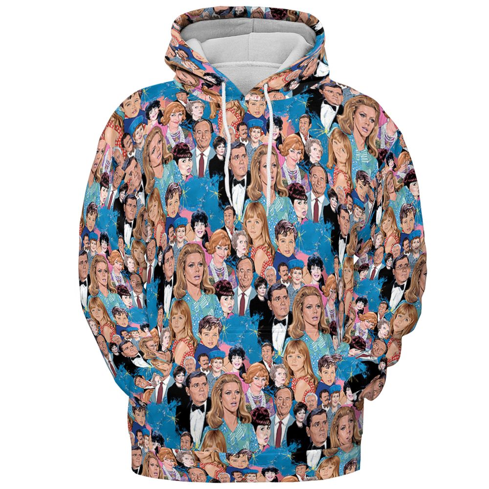 All-over Print Hoodie - 24Z67DD8 -  - 2